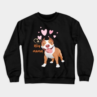 Pitbull dog lover Crewneck Sweatshirt